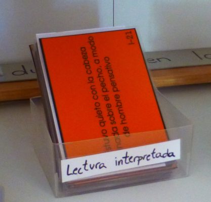 lectura intepretada